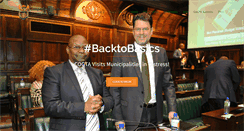 Desktop Screenshot of cogta.gov.za